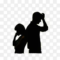 影子思考免抠素材-空若网 影子思考免抠素材-空若网