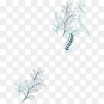 手绘树枝海报封面-空若网 手绘树枝海报封面-空若网