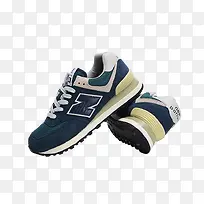 高清摄影蓝色的运动鞋-空若网 高清摄影蓝色的运动鞋-空若网