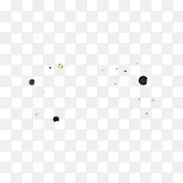 碎点黑色圆形漂浮-空若网 碎点黑色圆形漂浮-空若网