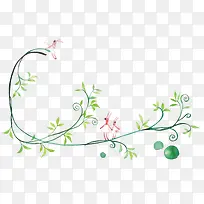 手绘树枝-空若网 手绘树枝-空若网