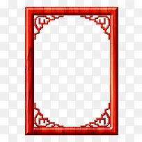 中国风相框免抠素材-空若网 中国风相框免抠素材-空若网