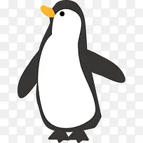 可爱高傲企鹅卡通-空若网 可爱高傲企鹅卡通-空若网