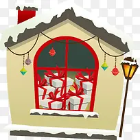 圣诞节房子素材-空若网 圣诞节房子素材-空若网
