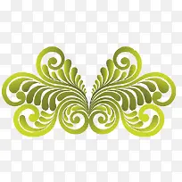 绿色花纹-空若网 绿色花纹-空若网