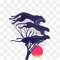 豹子树枝-空若网 豹子树枝-空若网