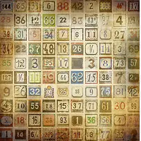 数字卡片背景素材-空若网 数字卡片背景素材-空若网