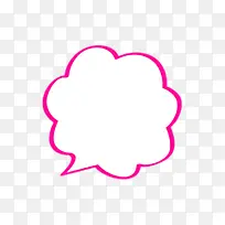 红色不规则边框造型-空若网 红色不规则边框造型-空若网