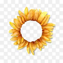 向日葵边框-空若网 向日葵边框-空若网