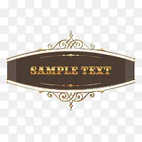 棕色边框-空若网 棕色边框-空若网