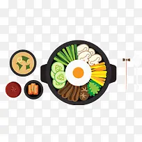 韩国泡菜插画-空若网 韩国泡菜插画-空若网