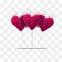 粉色爱心气球图片素材-空若网 粉色爱心气球图片素材-空若网