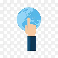 卡通点击矢量-空若网 卡通点击矢量-空若网