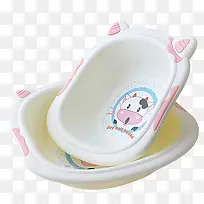 牛奶小牛洗脸盆-空若网 牛奶小牛洗脸盆-空若网