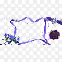 丝带边框-空若网 丝带边框-空若网