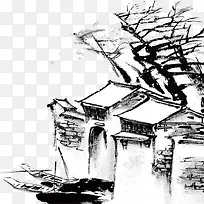 房子船素材图片-空若网 房子船素材图片-空若网