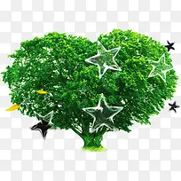 心型爱心树-空若网 心型爱心树-空若网