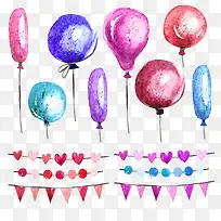 手绘汽球下载-空若网 手绘汽球下载-空若网