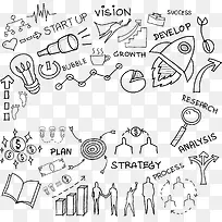 移动商务办公手账素材-空若网 移动商务办公手账素材-空若网