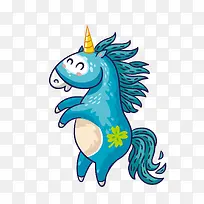 卡通独角兽PNG下载-空若网 卡通独角兽PNG下载-空若网