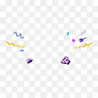 彩色波纹线条图形-空若网 彩色波纹线条图形-空若网