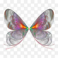 彩色蝴蝶翅膀-空若网 彩色蝴蝶翅膀-空若网