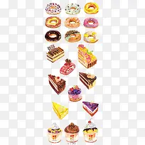 甜甜圈蛋糕-空若网 甜甜圈蛋糕-空若网