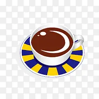 手绘咖啡杯矢量-空若网 手绘咖啡杯矢量-空若网