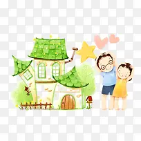 儿童插画-空若网 儿童插画-空若网