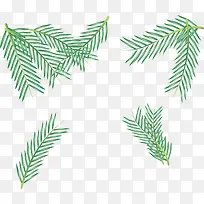 绿色的松枝-空若网 绿色的松枝-空若网