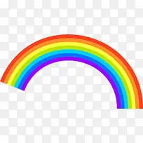 彩虹png矢量素材-空若网 彩虹png矢量素材-空若网