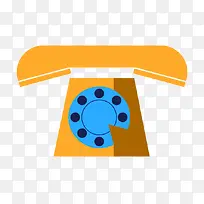 黄色电话图标-空若网 黄色电话图标-空若网