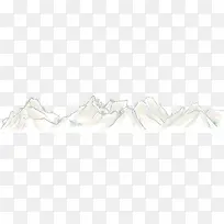 手绘山峰-空若网 手绘山峰-空若网