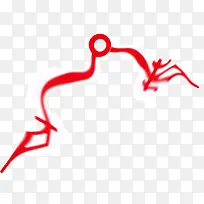 红色创意针线-空若网 红色创意针线-空若网