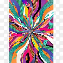 彩色艺术画作图片-空若网 彩色艺术画作图片-空若网