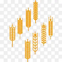 时尚麦子设计矢量素材-空若网 时尚麦子设计矢量素材-空若网