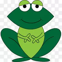 两栖青蛙动画剪辑艺术-蓝色青蛙-空若网 两栖青蛙动画剪辑艺术-蓝色青蛙-空若网
