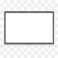 灰色电视屏幕边框卡通-空若网 灰色电视屏幕边框卡通-空若网