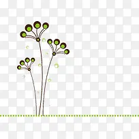矢量小清新花纹素材-空若网 矢量小清新花纹素材-空若网