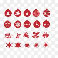圣诞节装饰素材集合-空若网 圣诞节装饰素材集合-空若网