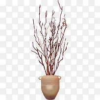 干树枝插瓶-空若网 干树枝插瓶-空若网