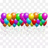 生日派对气球周年剪贴画-一岁生日-空若网 生日派对气球周年剪贴画-一岁生日-空若网