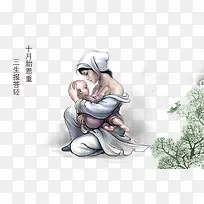 �ֻ�ĸ�ײ廭ͼƬ-������