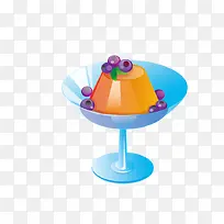 矢量奶酪布丁-空若网 矢量奶酪布丁-空若网