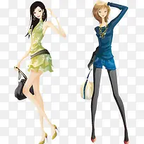 卡通性感女郎-空若网 卡通性感女郎-空若网