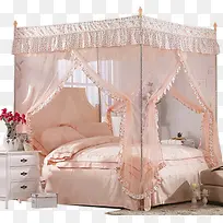 摄影家具蚊帐床效果-空若网 摄影家具蚊帐床效果-空若网