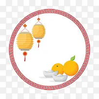 矢量中式灯笼-空若网 矢量中式灯笼-空若网