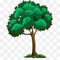 手绘大树-空若网 手绘大树-空若网
