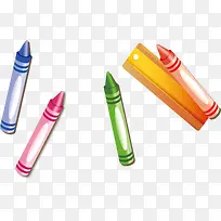 彩色的蜡笔-空若网 彩色的蜡笔-空若网