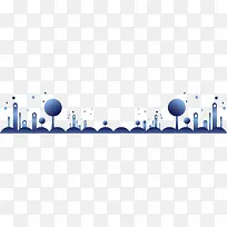 蓝色创意花纹-空若网 蓝色创意花纹-空若网